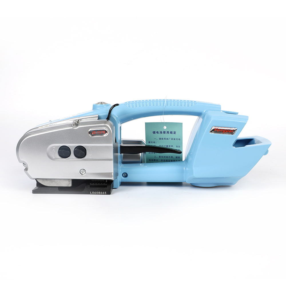Reggiatrice elettrica portatile in PET ad accumulo