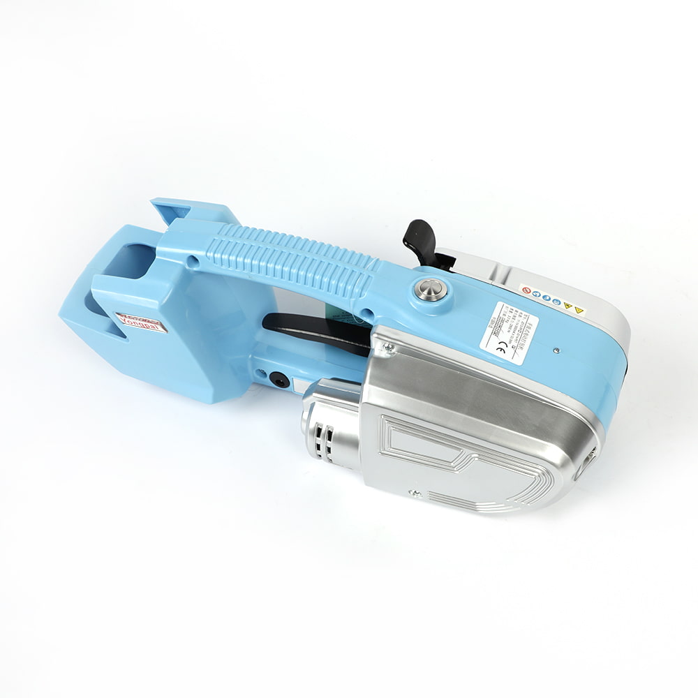 Reggiatrice elettrica portatile in PET ad accumulo